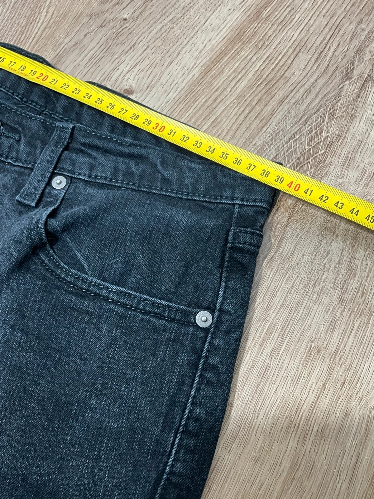 Jean Levi's 512 Coupe Slim Taper W32 L32 Vintage 99% Coton NoirLvh 246 – photo 13